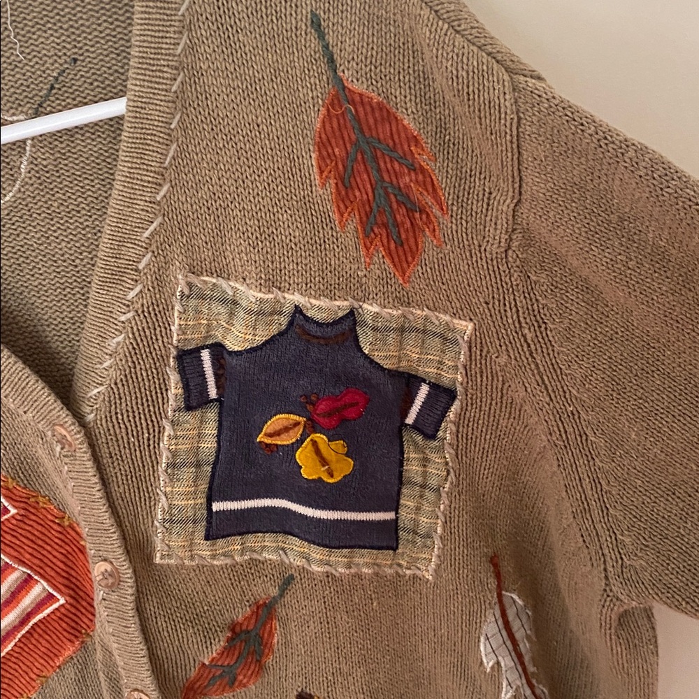 Vintage Extra Point by Reference Point Fall Patch… - image 3